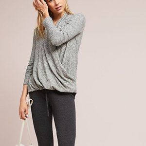 Anthropologie Pure + Good Wrap Top